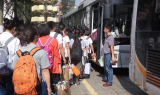 高三班里女的是个公交车
